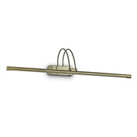 Nad obrazy/zrcadla - ILUX 121147 LED Nástěnné svítidlo Ideal Lux Bow AP114 brunito 121147 bronzové 76cm   - IDEALLUX
