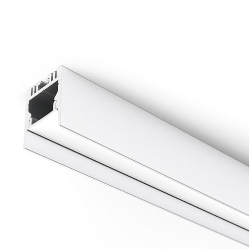 Al profily k přisazení - SLC S40117W Profil Pro A5 2m přisazený hluboký bílý - TLG - foto 1