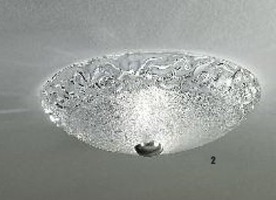 Kruhová - OR NU 9-373/30 Stropní svítidlo 2xE27, dekor, průměr 30cm - ORION