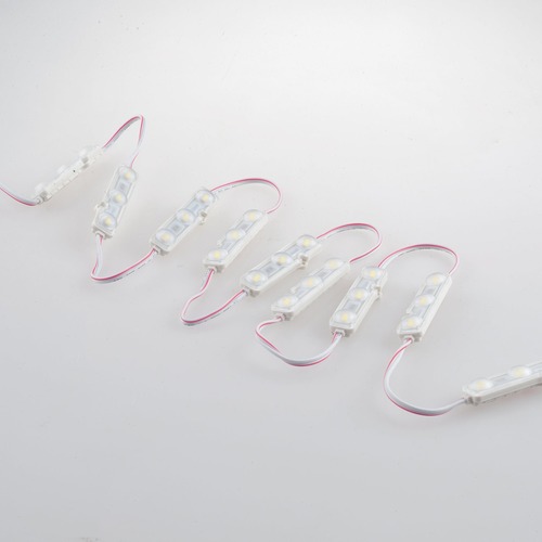 Dekorační - FAN LED-INSIGN-F-LENS Sada 20 LED modulů INSIGN DC12V, polykarbonát, 1,2 W/m, 120 lm/m, 6000 K, IP66 - FANEUROPE - foto 1