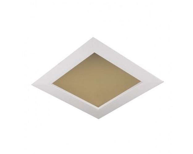 Hranatá - KHL K50416.G.3K Zápustné svítidlo TINA zlaté LED 18W 3000K 180X180mm hranaté - KOHL-Lighting - foto 1