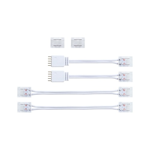Příslušenství pro LED pásky - P 71051 MaxLED spojka sada Full-Line COB bílá - PAULMANN - foto 1