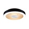 Kruhová - P 71178 LED stropní svítidlo Volea IP44 3000K / 230V 3,5 / 13W stmívatelné černá/zlatá - PAULMANN