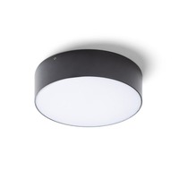 Přisazená - RED R14126 LARISA OUT 22 přisazená černá 230V LED 20W IP65 3000K 4000K 5700K - RED - DESIGN RENDL