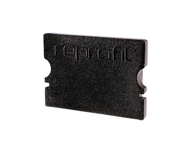 Krytky pro Al profily - IMPR 978072 Koncovka P-AU-02-15 černá 21 mm 2 ks - LIGHT IMPRESSIONS - foto 1