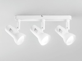 Bodová - FAN SPOT-CARRERA-3 Spotové svítidlo SPOT CARRERA bílá 3xE27 39 x 14 x 18,7 cm - FANEUROPE