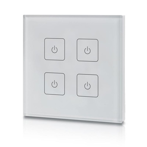 Ovladače - SLC S50005 SLC Wall remote RF Touch Mono 4 Zones - TLG - foto 1