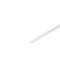 Plexi pro Al profily - LA 1004929 GRAZIA 20 kryt 1,5 m plochý mléčný - BIG WHITE (SLV)