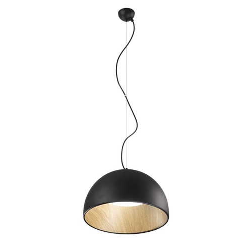 Polokoule - FAN LED-COCO-S35-NER Závěsné LED svítidlo COCO černá, 30 W, 3840 lm, CCT, 35 x 181 cm - FANEUROPE - foto 1