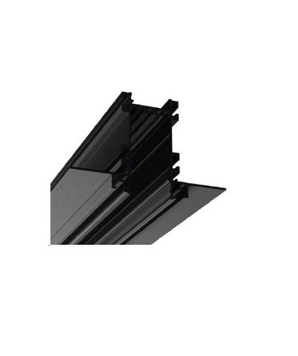 Lištové MODULIGHT - BPM 10210.TR.BK-BK Kolejnice MODULIGHT bezrámečková černá 1m - BPM - foto 1