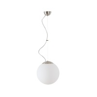 Koule - OS ISI70693 ISIS L2 PM-M závěsné plastové svítidlo nerez broušená / bílá IP40 4000 K 20W LED DALI (původní kód OS 70693) - OSMONT