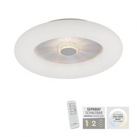 Kruhová - LD 14383-16 Stropní svítidlo VERTIGO bílé LED 30W 2700-5000K - LEUCHTEN DIREKT / JUST LIGHT