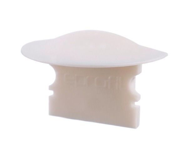 Krytky pro Al profily - IMPR 978640 Koncovka F-ET-02-12 bílá 27 mm 2 ks - LIGHT IMPRESSIONS - foto 1