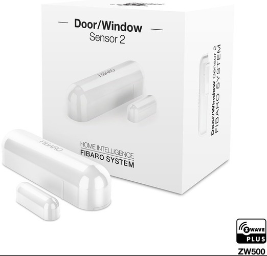 Na zeď - FIB Y001931 Bateriový senzor na dveře/okna 2 bílý Z-Wave Plus FIB-FGDW-002-1 - FIBARO - foto 1