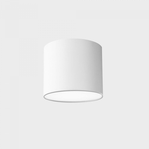 Kruhová - KHL K51706.01.SR.WH-WH.OP.ST.8.40 DISC MINI ROCCO stropní svítidlo pr. 90 mm bílá 8 W CRI >80 4000K Non-Dimm - KOHL-Lighting - foto 1