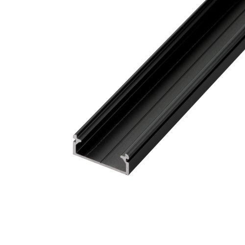 Přisazené - LED profil N14C - nástěnný černý - foto 1