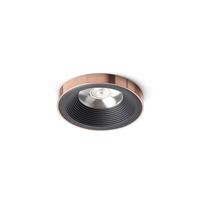 Kruhová - RED R14565 SHARM LED vestavné světlo, sady černá měď - RED - DESIGN RENDL