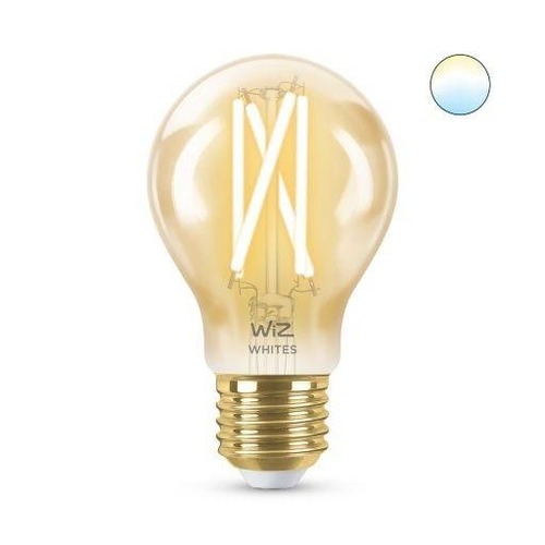 WiZ - PH 8718699787219 LED Žárovka WiZ Tunable White Filament Amber 8718699787219 E27 A60 6,7-50W 640lm 2000-5000K, stmívatelná - PHILIPS (929002417201) - foto 1