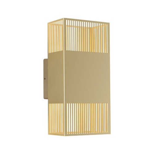Nástěnná - P 71254 LED nástěnné svítidlo Tharin IP44 3000K 120x250mm 2x3,7W zlatá - PAULMANN - foto 1