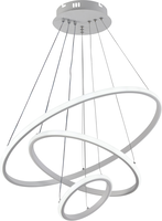 LED přívěšek - LED závěsná lampa CCT 78W bílá stmívatelné + dálkové ovládání