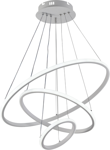 LED závěsná svítidla Optonica - LED závěsná lampa CCT 78W bílá stmívatelné + dálkové ovládání - foto 1