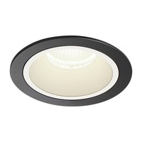 Kruhová - LA 1003968 NUMINOS® DL L vnitřní LED zápustné stropní svítidlo černá/bílá 4000 K 55° - BIG WHITE (SLV)