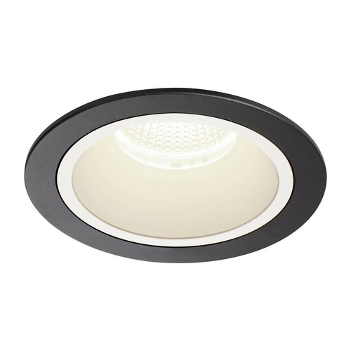 Kruhová - LA 1003968 NUMINOS® DL L vnitřní LED zápustné stropní svítidlo černá/bílá 4000 K 55° - BIG WHITE (SLV) - foto 1
