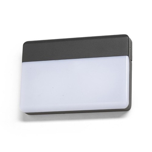 Nástěnná - RED R13756 Svítidlo GAVIN nástěnná antracitová mléčný akryl 230V LED 13W IP65 3000K - RED - DESIGN RENDL - foto 1