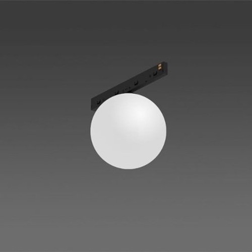 Lištové ALARIK - BPM 450026.01.BK-BK.OP.ST.9.30.DA Svítidlo do lišty ALARIK NANO ESFERA 100 černá / opál 6W 3000K DALI - BPM - foto 1