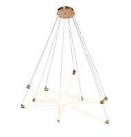 LED přívěšek - LED závěsná lampa 35W měď