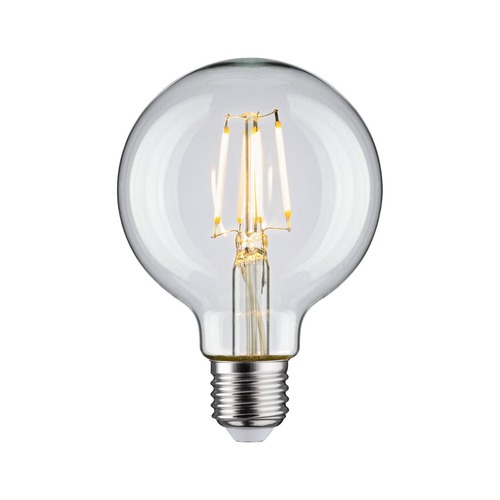 E27 - P 28954 Filament 230V LED Globe G80 E27 4,8W 2700K čirá - PAULMANN - foto 1