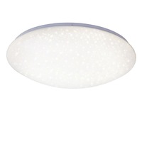 Kruhová - BRILO 3226016 LED stropní svítidlo hvězdné nebe, pr. 48 cm, 24 W, bílé (starý kód: BRILO 3226-016) - BRILO
