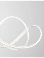 Dekorativní - NV 9348052 Závěsné svítidlo APUS bílý hliník a akryl LED 50W 230V 3000K IP20 stmívatelné - NOVA LUCE