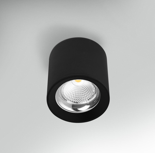 Downlight - CEN RNDNE-2513030 Stropní svítidlo LED RONDO černé pr.130x155mm 25W 230V 3000K 45d IP20 - CENTURY - foto 1