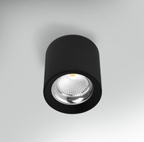 Downlight - CEN RNDNE-2513030 Stropní svítidlo LED RONDO černé pr.130x155mm 25W 230V 3000K 45d IP20 - CENTURY