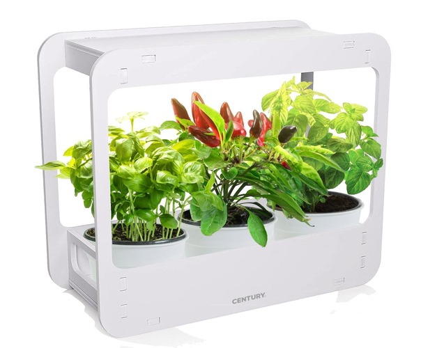 Stolní lampy dekorační - CEN GRD-144840 Svítidlo pro pěstování rostlin LED GARDEN 14W 4000K se senzorem světla ON/OFF automat - CENTURY - foto 1