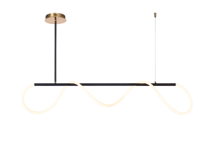 LED stropní svítidla - LED stropní lampa 36W černá