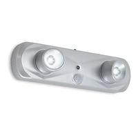 Přisazená - BRI 2275024 LED noční lampička 18,6 cm 2x0,17W 17lm stříbrná (starý kód: BRI 2275-024) - BRILONER