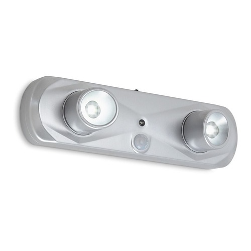 Přisazená - BRI 2275024 LED noční lampička 18,6 cm 2x0,17W 17lm stříbrná (starý kód: BRI 2275-024) - BRILONER - foto 1