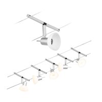 Sady - P 94448 Lankový systém Sheela matný chrom 5 spotů bez zdroje světla max. 10W GU5,3 DC 60VA - PAULMANN