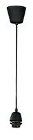Sestavte si sami - FAN MT3202023 Závěsné svítidlo PENDEL černá E27 9,5x9,5x80 cm - FANEUROPE