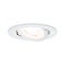 Koupelnová - P 93430 Vestavné svítidlo LED Nova kruhové 1x6,5W GU10 bílá mat nastavitelné - PAULMANN