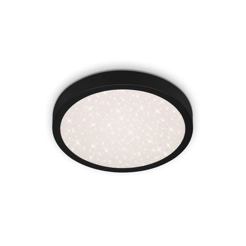 Kruhová - BRILO 3048015 LED stropní svítidlo pr. 28 cm 18W 2000lm černá (starý kód: BRILO 3048-015) - BRILO - foto 1