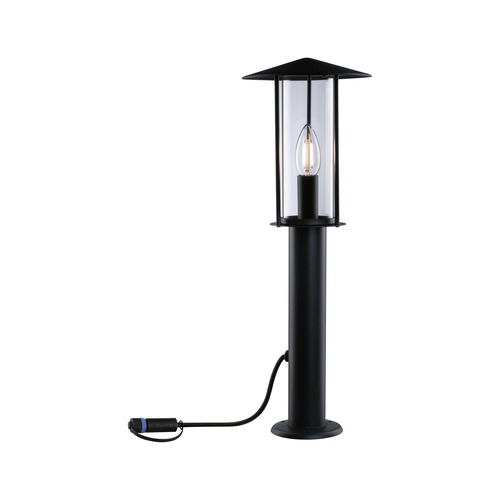 Plug &amp; Shine - P 94322 Svítidlo stojací venkovní Plug &amp; Shine Poller Classic IP44 2W 24V antracit E14 - PAULMANN - foto 1