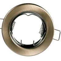 Kruhová - FAN INC-REFLEX-SF1 BR Zápustné svítidlo Reflex, zlatohnědé, průměr 8 cm - FANEUROPE