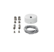 Lištové INTEC 48V - FAN DAVINCI-S-3-BCO Příslušenství - sada 2 kabelů Davinci, 300 cm, pro lišty Davinci bílá - FANEUROPE