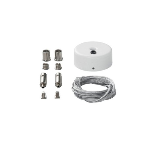 Lištové INTEC 48V - FAN DAVINCI-S-3-BCO Příslušenství - sada 2 kabelů Davinci, 300 cm, pro lišty Davinci bílá - FANEUROPE - foto 1