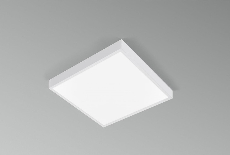 Pro LED panely - CEN KIT-PLFB FIXING KIT rám bílý pro povrchovou montáž PQUADRO BACKLIGHT PANEL 600x600x80mm - CENTURY - foto 1