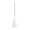 Kónická - LA 1008501 MAGICO 20 závěsné svítidlo, E27, délka závěsu 180cm, 1x max. 10W, matná bílá - BIG WHITE (SLV)