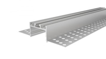 Al profily k zapuštění - IMPR 975525 Deko-Light profil - sádrokartonový-profil, EU-02-36, 3m, stříbrná